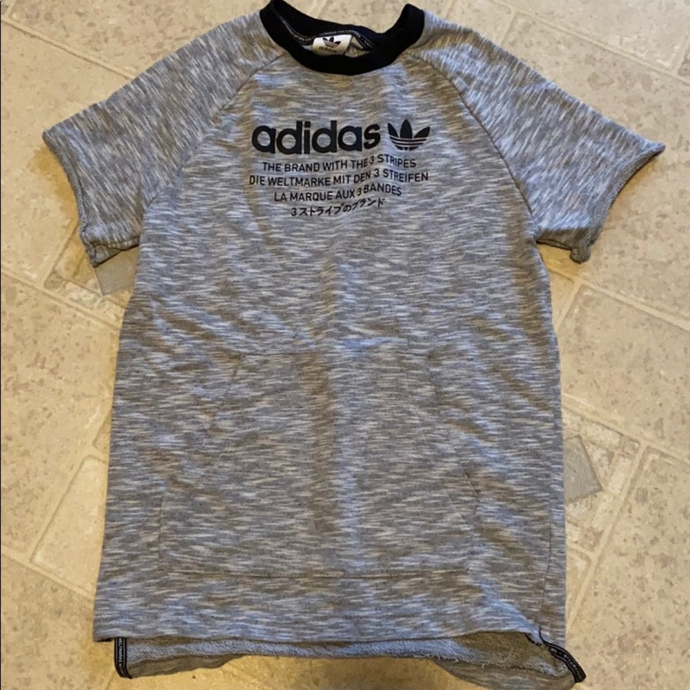 Adidas Short Sleeve Sweater
